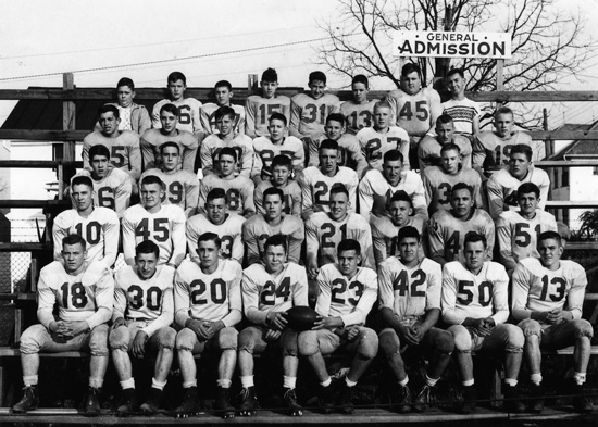 1951 Loudonville Undefeated Football Team